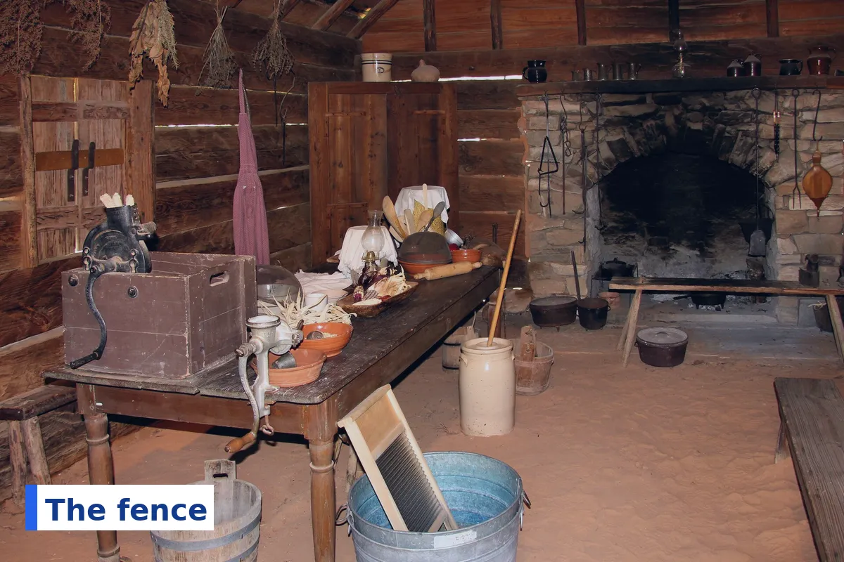 The kitchen building at the Sam Houston Memorial Museum in Huntsville