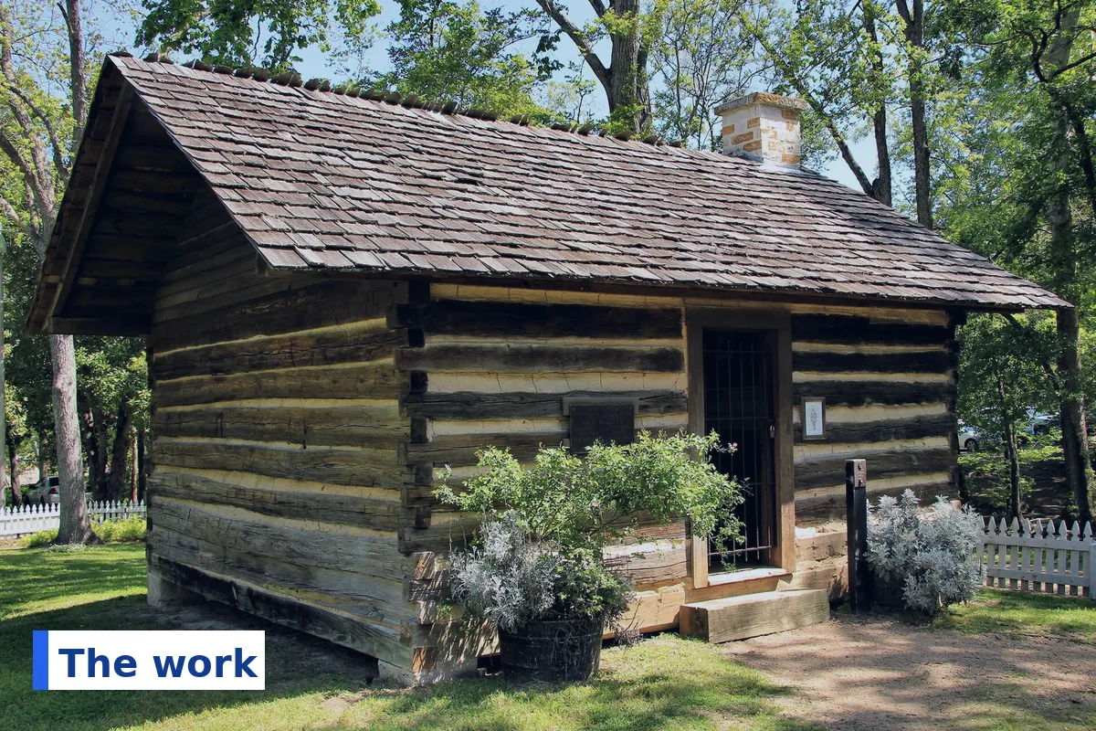 The law office at the Sam Houston Memorial Museum